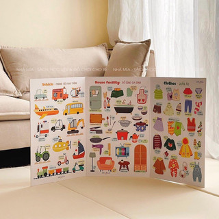 Bảng gấp thông thái - My First Learning Chart Lalala Baby giúp bé tìm hiểu về thế giới xung quanh