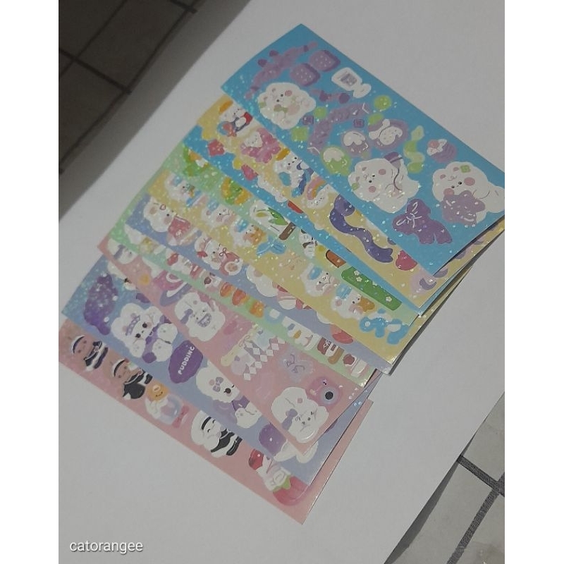 Set 10 tấm stickers decor top , trang trí bàn học , ....