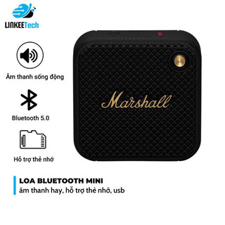 Loa bluetooth mini 5.0 không dây bass mạnh pull box nhỏ gọn tiện lợi