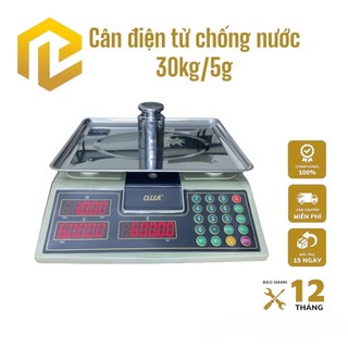 Cân điện tử qua 910 đài loan 30kg/5g - cân điện tử tính tiền/đếm số lượng cao cấp