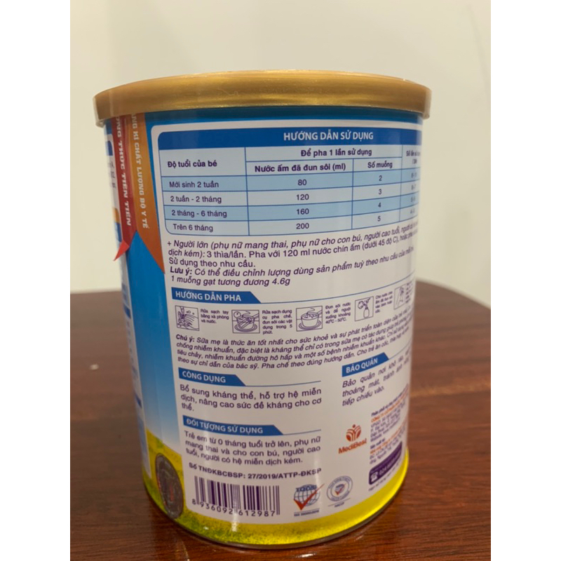Colostrum milk powder gold 400g date mới