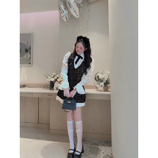 SET ÁO PEPLUM ĐEN ĐAN LƯNG + SHORT 🖤
