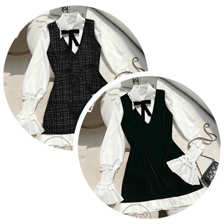 SET ÁO PEPLUM ĐEN ĐAN LƯNG + SHORT 🖤