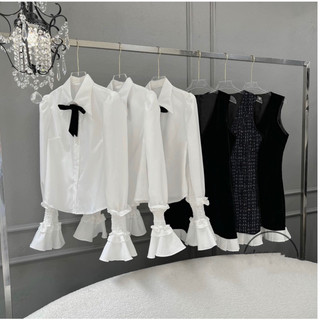 SET ÁO PEPLUM ĐEN ĐAN LƯNG + SHORT 🖤