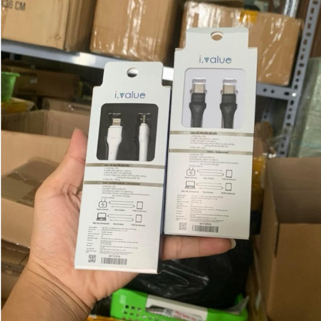 Cáp ngắn 30cm sạc nhanh PD 30P 80% Bin