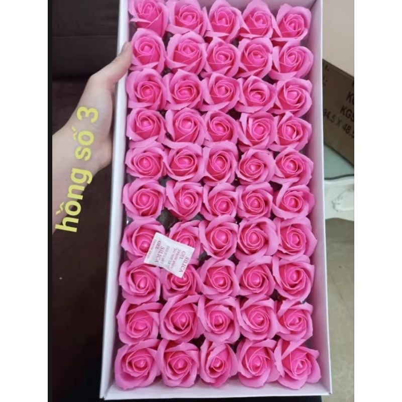 Hoa hồng sáp thơm 3 lớp
