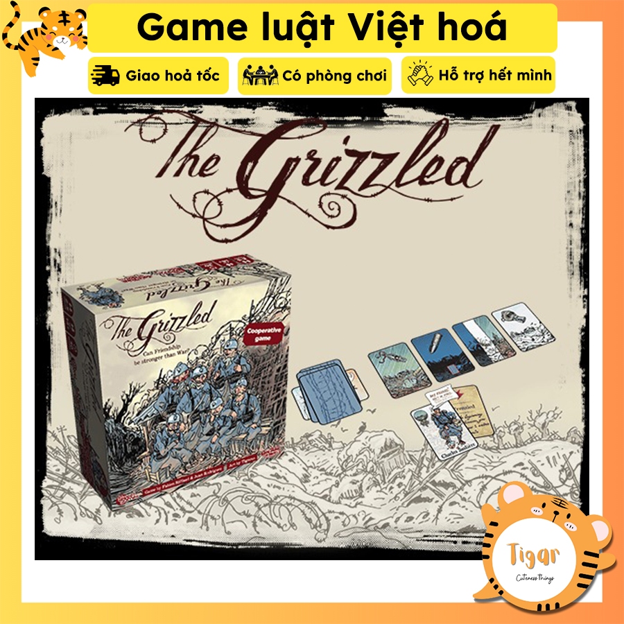 Boardgame The Grizzled – Game chiến thuật đồng đội