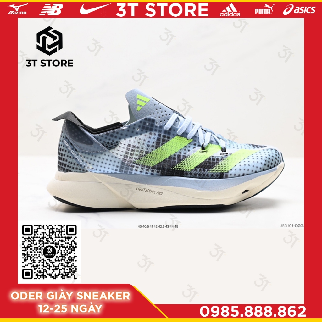 GIÀY SNEAKER MÃ SẢN PHẨM: IG3132_Adidas Adizero Adios Pro 3_FULL BOX_FREE SHIP TOÀN QUỐC