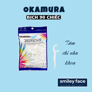 Tăm chỉ kẽ răng okamura 90 cây