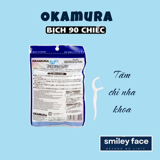 Tăm Chỉ Kẽ Răng Okamura 90 Cây