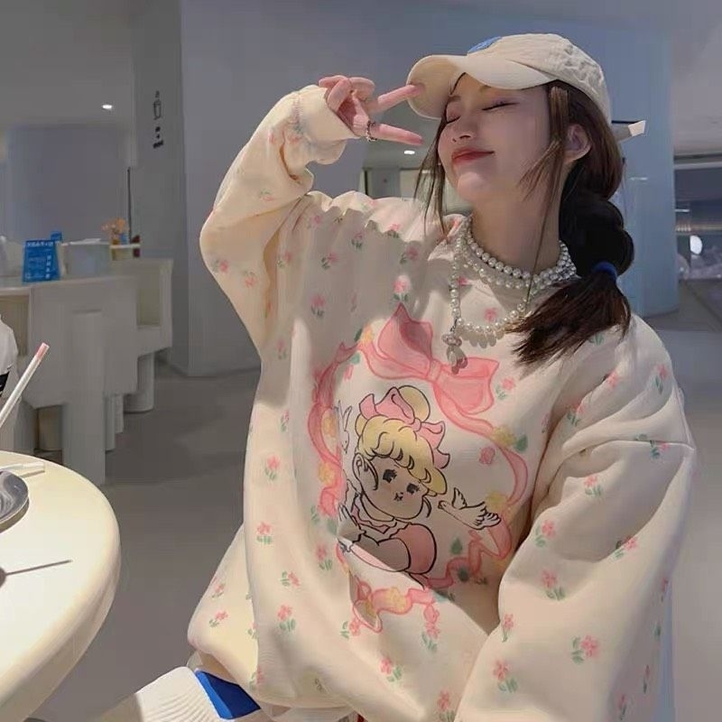 Áo nỉ cô gái hàng QCL1