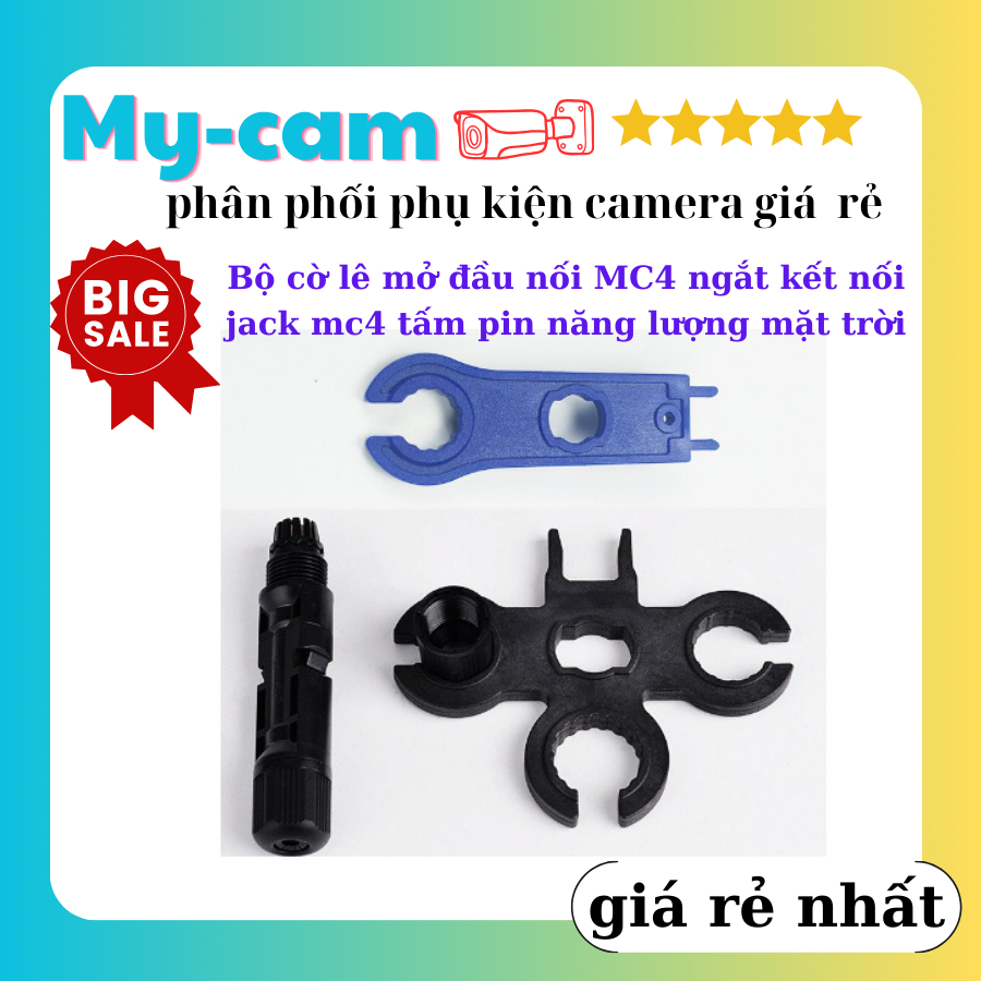 Bộ cờ lê mở đầu nối MC4 ngắt kết nối jack mc4 tấm pin năng lượng mặt trời, Bộ cờ lê mở đầu nối MC4