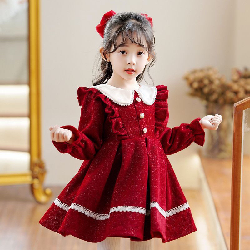 Váy đôi mẹ và bé gái họa tiết hoa - sét đầm đôi mẹ và bé