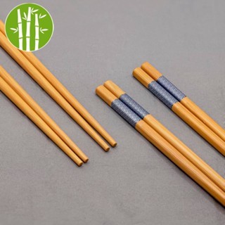 Đũa Tre Viền Xanh thời thượng Hàng xuất khẩu Loại 1 hàng hiệu Tre Phương Bắc - Hộp 10 Đôi