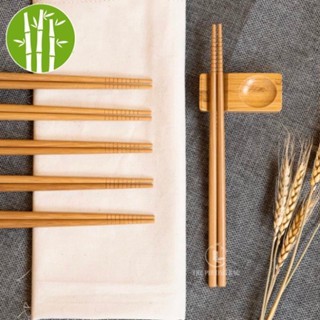 Đũa Tre Đốt Trúc thời thượng không chất tẩy không hoạt chất hàng loại 1 hàng hiệu Tre Phương Bắc - Hộp 10