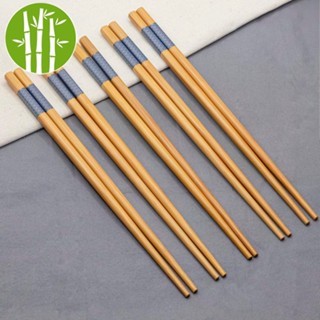 Đũa Tre Viền Xanh thời thượng Hàng xuất khẩu Loại 1 hàng hiệu Tre Phương Bắc - Hộp 10 Đôi