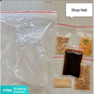 Bánh tráng sốt bò satế