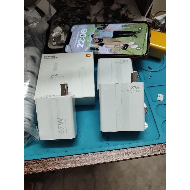 Sạc xiaomi 120w  siêu nhanh chạy nhị phân