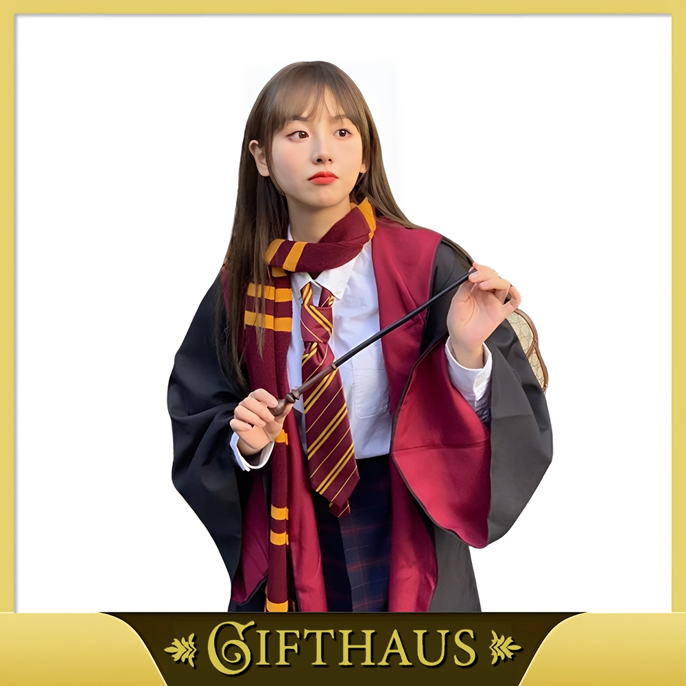 Áo choàng Harry Potter Nhà Đỏ - Đủ Bộ