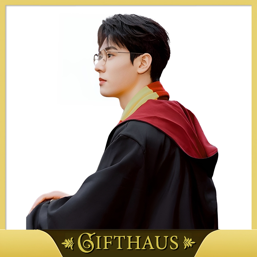 Áo choàng Harry Potter Nhà Đỏ - Đủ Bộ