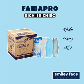 Khẩu trang 4D Famapro ( 5 cái/ bịch)
