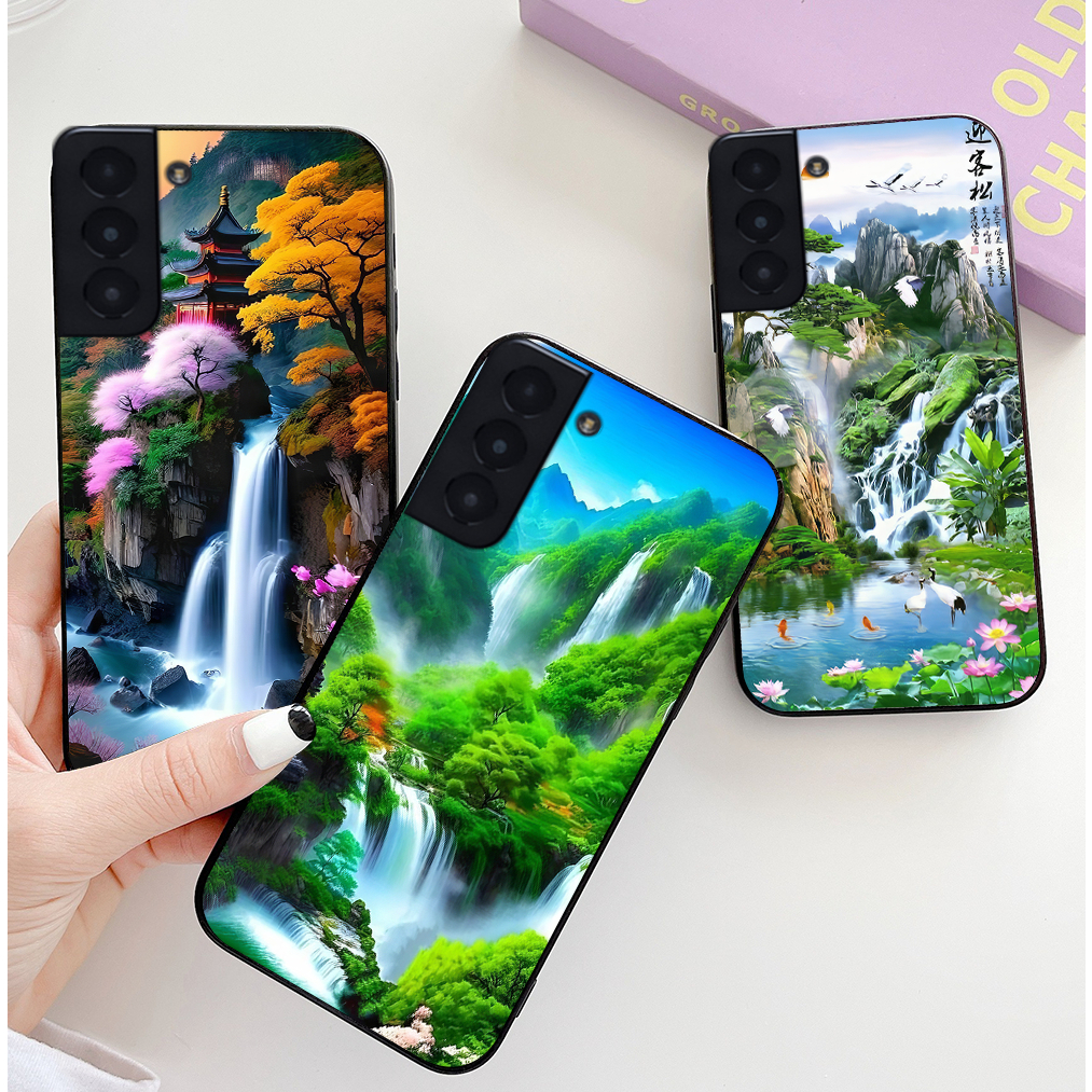 Ốp lưng Samsung ss s21 / ss s30 / ss s21 fe in hình phong cảnh phong thủy tài lộc