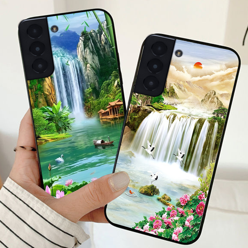 Ốp lưng Samsung ss s21 / ss s30 / ss s21 fe in hình phong cảnh phong thủy tài lộc
