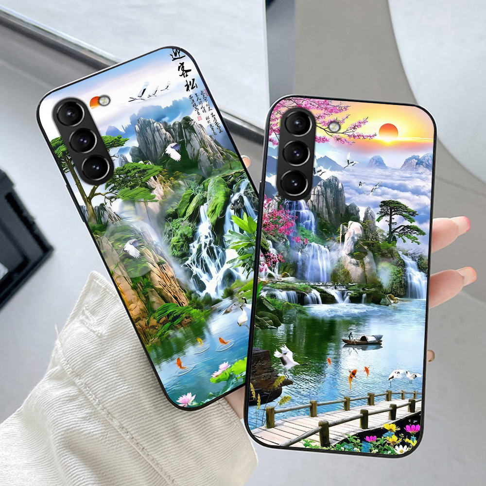 Ốp lưng Samsung s23 / ss s23 plus / ss s23 ultra in hình phong cảnh phong thủy tài lộc