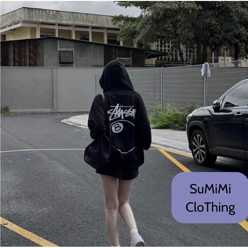 Áo HOODIE VIẾNTUSSY  Ball 8 chất liệu Nỉ Bông Cottong cao cấp 100% cotton