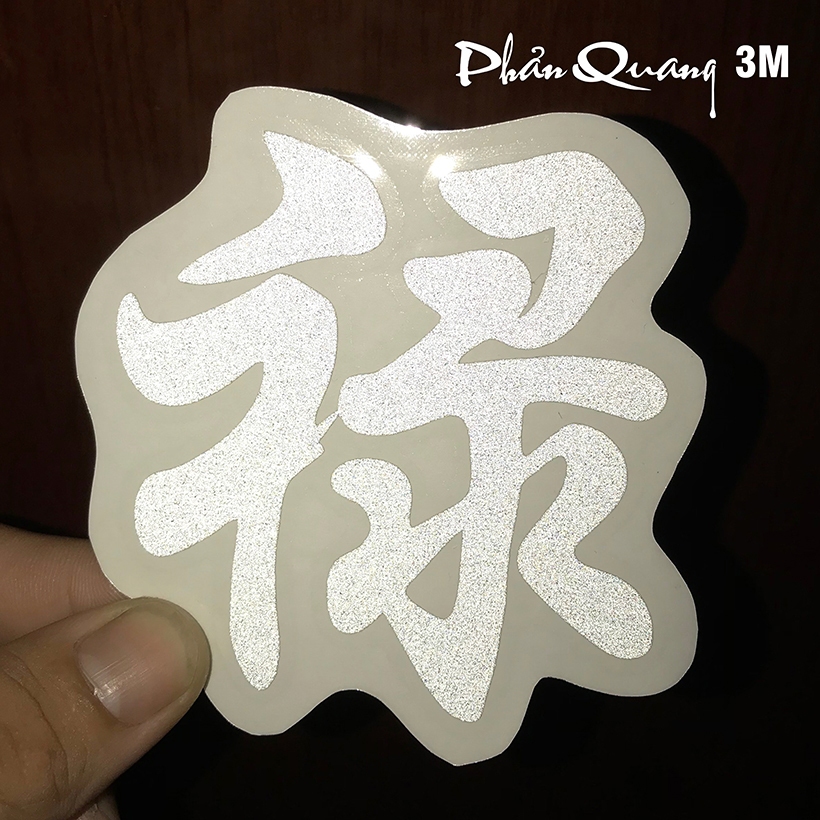 Tem Tên Chữ T3 Hoa Thư Pháp Decal PVC Chất Liệu Siêu Dày Chống Thấm Nước