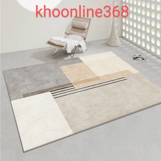 Thảm trải sàn Sofa trang trí phòng khách Bali in 3D Nhung nỉ lì cao cấp màu sắc sắc nét sang trọng cho phòng khách