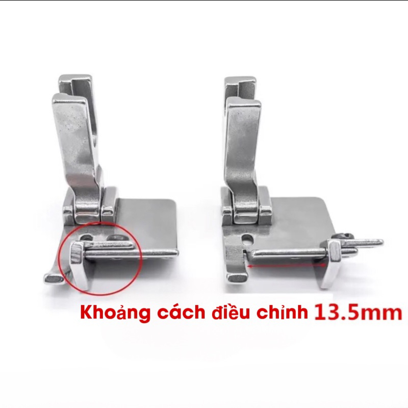 Chân vịt chạy viền đa năng T9 dùng cho máy may 1 kim công nghiệp