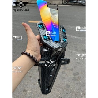 [DEAL HOT] - (3215) Bộ Dè Sau Exciter 150 Carbon Gồm Đuôi Đèn Titan 7 Màu & 4 Ốc GR5