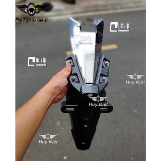 (3084) Bộ Dè Sau Cho Xe Exciter 150 Carbon + Đuôi Đèn Inox + 4 Ốc Cao Cấp