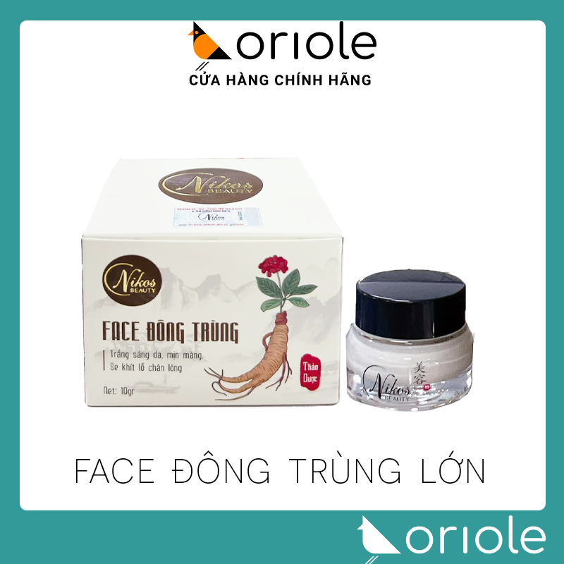 [Mẫu mới] Kem Face Đông Trùng Nikos Chính hãng - Kem Dưỡng sáng mịn da Nicos Beauty
