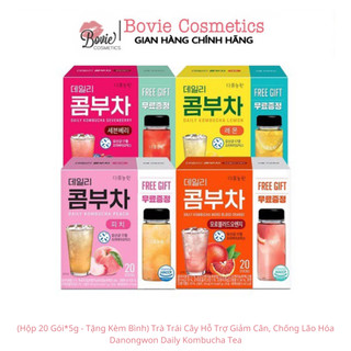Trà Trái Cây Hỗ Trợ Giảm Cân, Chống Lão Hóa Danongwon Daily Kombucha Tea