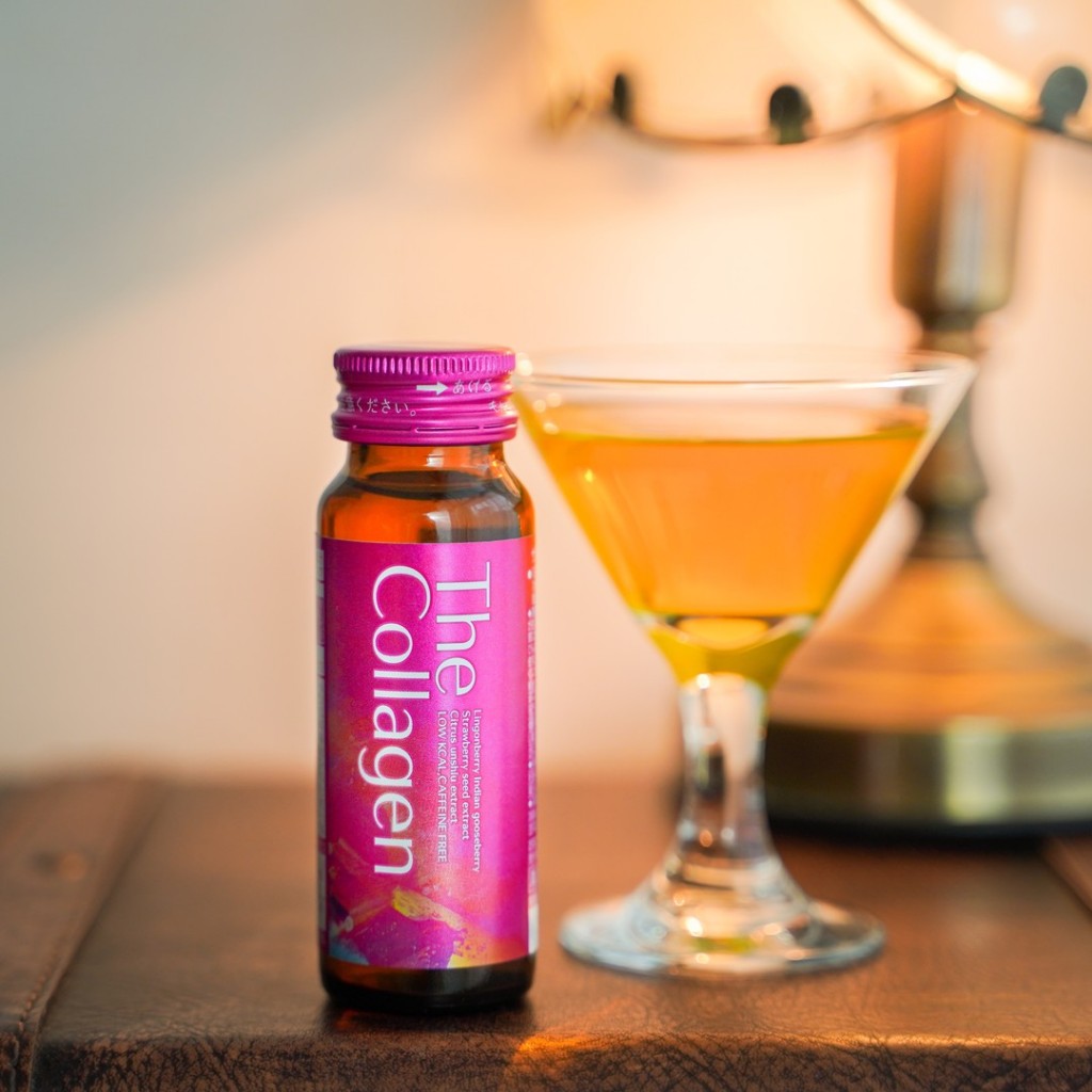 Nước uống trẻ hóa da The Collagen giúp dưỡng căng, trắng da, chống lão hóa - Hộp 10 chai