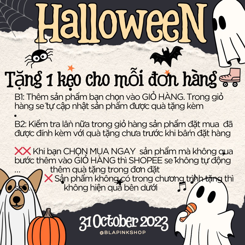 Kẹo bông đường Halloween