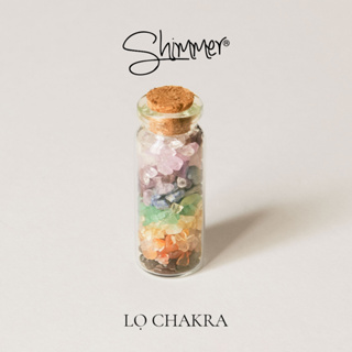 Hũ Đá Thiên Nhiên SHIMMER SILVER Thanh Tẩy Nạp Năng Lượng Mang Lại May Mắn Theo Cung Hoàng Đạo 20g