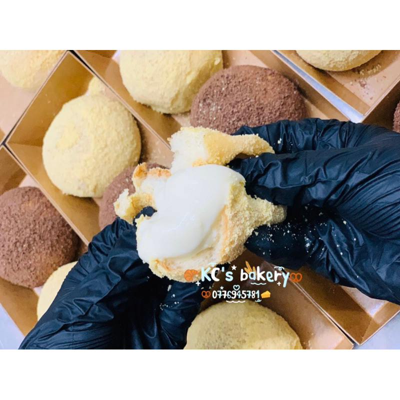 Bánh mì nhân kem custard ship hoả tốc TPHCM