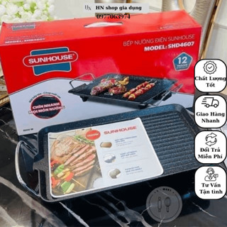 🔥FREESHIP🔥💨Bếp Nướng Điện Không Khói SUNHOUSE 4607 [ Giá Tốt]💯