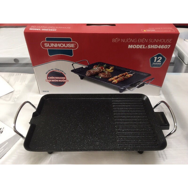 🔥FREESHIP🔥💨Bếp Nướng Điện Không Khói SUNHOUSE 4607 💯