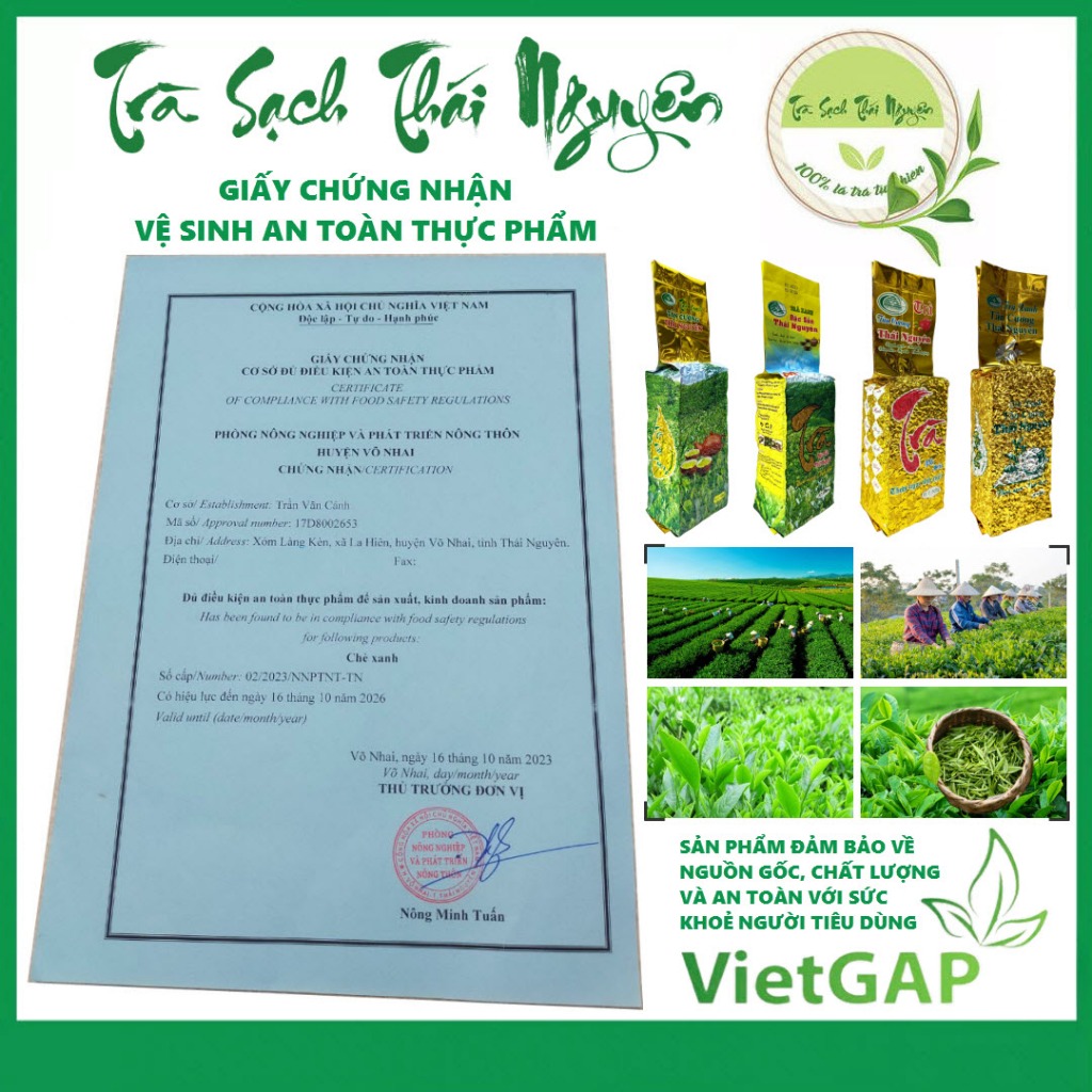 Trà Móc Câu Đặc Sản Thái Nguyên - Trà Ngon - Trà Sạch - gói 100g -  - Trà Thái Nguyên