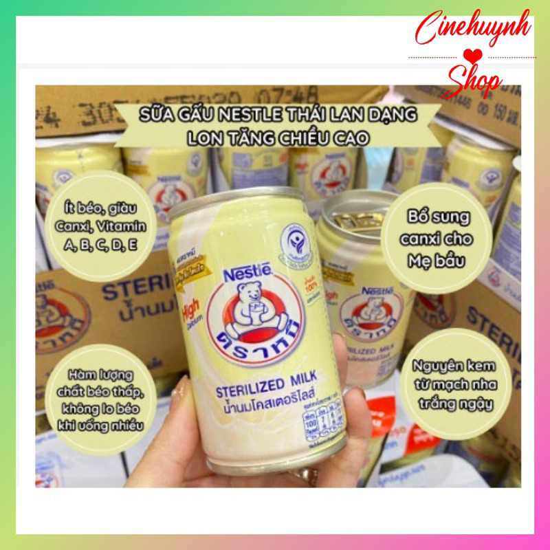 Sữa gấu Thái Nestle thùng 30 lon
