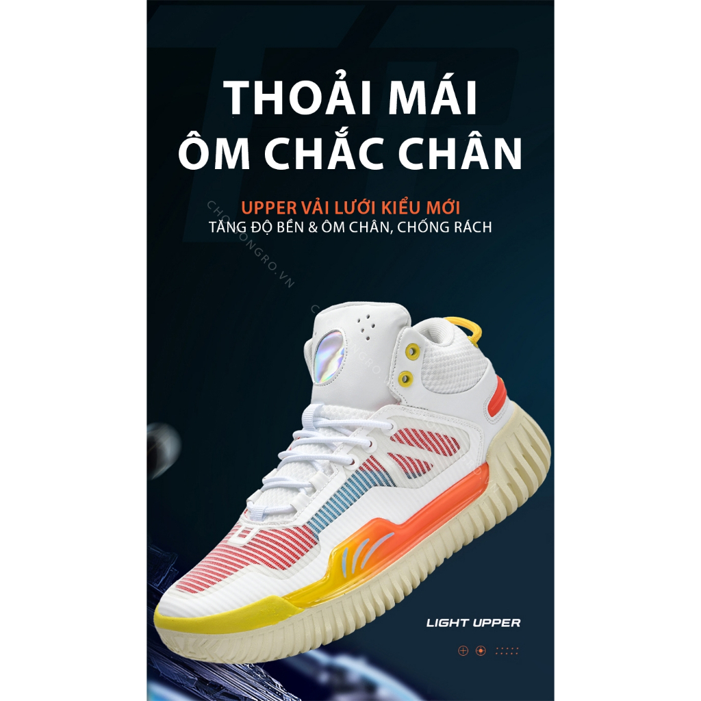 Giày bóng rổ Brookie 053 - Top 1 Outdoor bền phân khúc giá rẻ