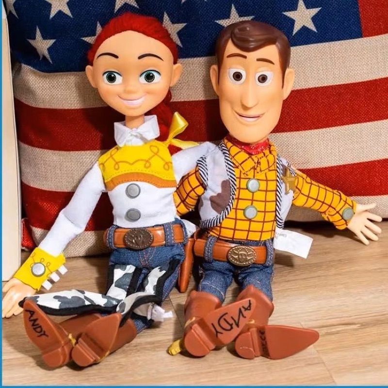 Mô hình Woody & Jessie có dây cót kèm âm thanh