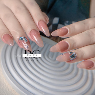 Nailbox Móng Úp Thiết Kế Sẵn Mẫu Thạch Đính Đá