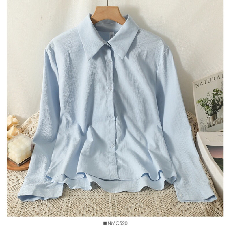 Set sơ mi + gile + cà vạt phong cách nữ sinh