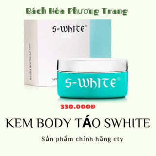 Kem dưỡng trắng da body táo Swhite