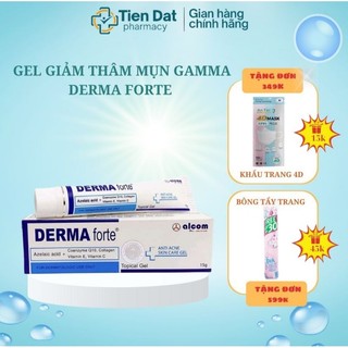 Derma Forte - Gel giảm thâm mụn, giảm thâm tub 15g